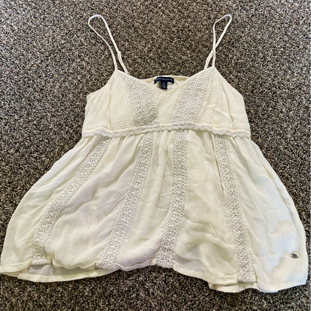 White tank top
